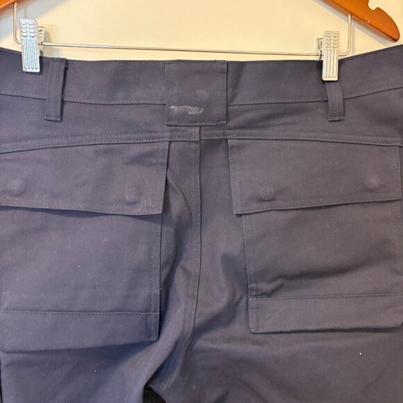 Blaklader Work Pants Mens 36X30 Navy Fire Rated Pockets Heavyweight Workwear - Picture 10 of 13